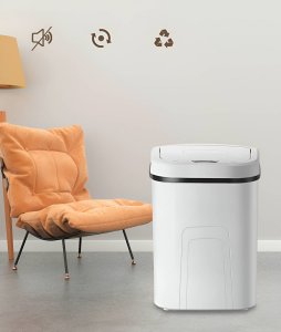 Kosz na śmieci Mozos bezdotykowy biały (LJT02-WH) 8