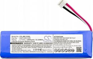 Cameron Sino Akumulator Bateria Typu Gsp1029102r / P763098 Do Jbl Charge 2 / 2+ / 2 Plus / 3 2015 / Cs-jml310sl 3
