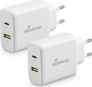 Ładowarka MediaRange POWER ADAPTER USB/USB-C 43W/MRMA113 MEDIARANGE 1