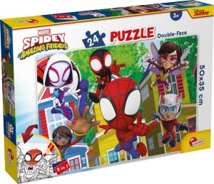 Lisciani LISCIANI MARVEL PUZZLE DF PLUS 24 SPIDEY - THIS IS A TEAM!. 1