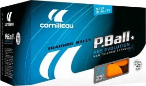 Cornilleau CORNILLEAU PIŁECZKI P-BALL ABS EVOLUTION 1* 72 SZT. POMARAŃCZOWE 321655 2