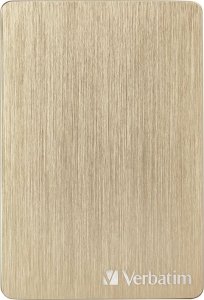 Dysk zewnętrzny HDD Verbatim Store 'n' Go ALU 1TB Złoty (53664) 1