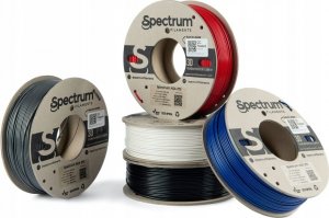 Spectrum Spectrum 3D filament, ASA 275, 1,75mm, 5x250g, 80749, mix Polar White, Deep Black, Silver Star, Navy Blue, Bloody Red 3