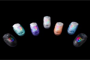 Mysz Marvo Marvo Fit Grip, Lite/Pro, Plast, Lavender Purple 2