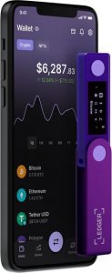 Ledger Portfel sprzętowy kryptowalut Nano X Amethyst Purple 6