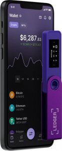 Ledger Portfel sprzętowy kryptowalut Nano S Plus Amethyst Purple 6