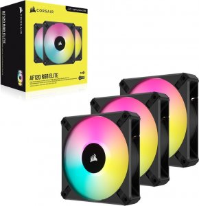 Wentylator Corsair iCUE AF120 RGB Elite 3-pack + Hub (CO-9050154-WW) 13