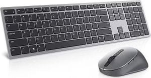 Klawiatura + mysz Dell Zestaw klawiatura +mysz Wireless Keyboard &Mouse KM7321W UK QWERTY 1