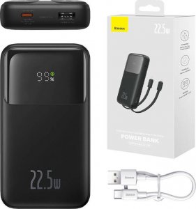 Powerbank Baseus Comet 10000mAh Czarny 3