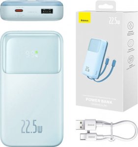 Powerbank Baseus Comet 10000mAh Niebieski 3