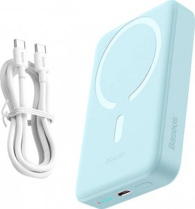 Powerbank Baseus Magnetic Mini 30W 10000mAh Niebieski 3