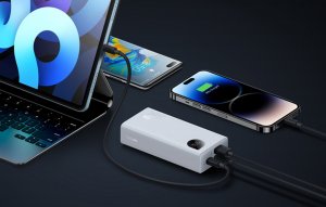 Powerbank Baseus Szybko ładujący Power Bank Baseus Adaman2 10000mAh 30W (biały) 13