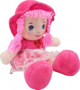 tomdorix Lalka Szmacianka ZUZIA Mówiąca i Śpiewająca Po Polsku Z Falbanką 3