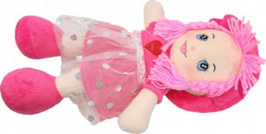 tomdorix Lalka Szmacianka ZUZIA Mówiąca i Śpiewająca Po Polsku Z Falbanką 5