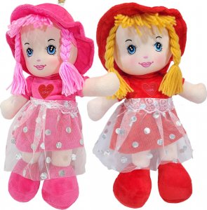 tomdorix Lalka Szmacianka ZUZIA Mówiąca i Śpiewająca Po Polsku Z Falbanką 8