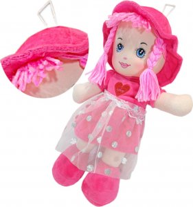 tomdorix Lalka Szmacianka ZUZIA Mówiąca i Śpiewająca Po Polsku Z Falbanką 9