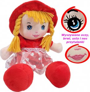 tomdorix Lalka Szmacianka ZUZIA Mówiąca i Śpiewająca Po Polsku Z Falbanką 10