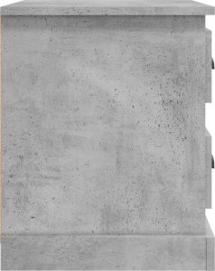 vidaXL Szafki nocne, 2 szt., szarość betonu, 39x39x47,5 cm 9