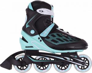Rolki CoolSlide Rolki damskie Lady Wiwis Black / Turquoise r. 38 1