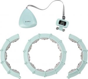 HMS HHM14 HULA HOP GREEN Z MAGNESAMI I OBCIĄŻNIKIEM + LICZNIK HMS 8