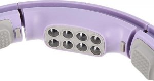 HMS Hula hop fioletowe z magnesami i obciążnikiem + licznik HHM13 13