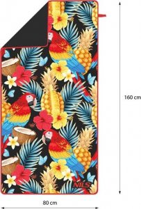 Nils Extreme NCR14 ARA - Ręcznik z mikrofibry 160x80 cm 6