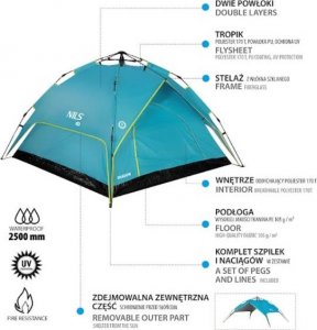 Namiot turystyczny Nils Extreme NC7819 3