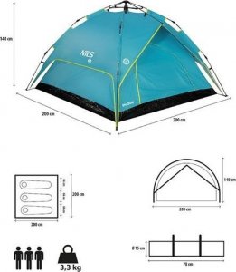 Namiot turystyczny Nils Extreme NC7819 5