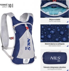 Nils Extreme NC1708 NIEBIESKI PLECAK BIEGOWY TRIPPER NILS CAMP 4
