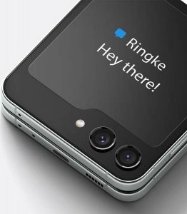 Ringke Szkło hartowane Ringke Tempered Glass Samsung Galaxy Z Flip 5 Clear [2 PACK] 5