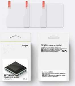 Ringke Szkło hartowane Ringke Tempered Glass Samsung Galaxy Z Flip 5 Clear [2 PACK] 7