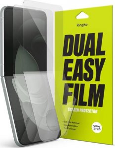 Ringke Folia hydrożelowa Ringke Dual Easy Samsung Galaxy Z Flip 4/5 Clear [2 PACK] 1