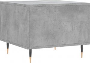 vidaXL Stolik kawowy, szarość betonu, 50x50x40 cm 8