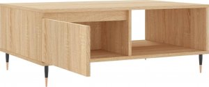 vidaXL Stolik kawowy, dąb sonoma, 90x60x35 cm, materiał drewnopochodny 6