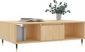 vidaXL Stolik kawowy, dąb sonoma, 104x60x35 cm 3