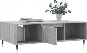 vidaXL Stolik kawowy, szary dąb sonoma, 104x60x35 cm 4