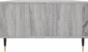 vidaXL Stolik kawowy, szary dąb sonoma, 104x60x35 cm 7
