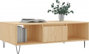 vidaXL Stolik kawowy, dąb sonoma, 104x60x35 cm 3