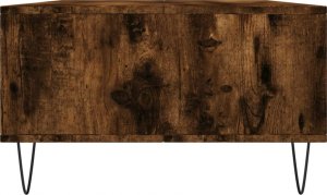 vidaXL Stolik kawowy, przydymiony dąb, 104x60x35 cm 7