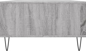 vidaXL Stolik kawowy, szary dąb sonoma, 104x60x35 cm 7