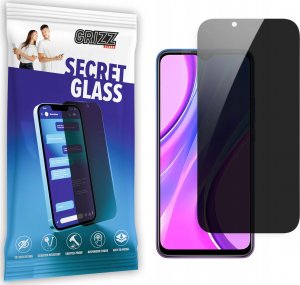 GrizzGlass Szkło prywatyzujące GrizzGlass SecretGlass Xiaomi Redmi 9C 1