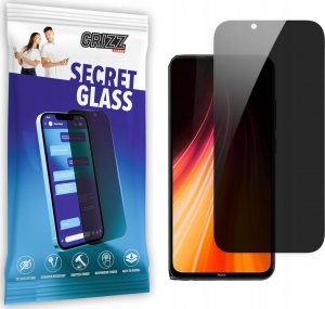 GrizzGlass Szkło prywatyzujące GrizzGlass SecretGlass Xiaomi Redmi Note 8T 1