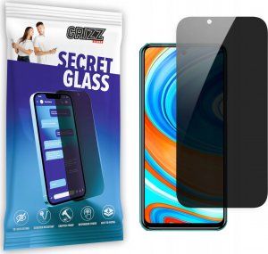 GrizzGlass Szkło prywatyzujące GrizzGlass SecretGlass Xiaomi Redmi Note 9 Pro 5G 1