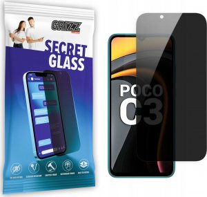 GrizzGlass Szkło prywatyzujące GrizzGlass SecretGlass Xiaomi POCO C3 1
