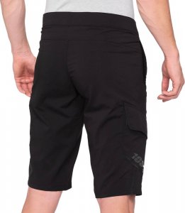 100% Szorty męskie 100% RIDECAMP Shorts Black roz.34 (48 EUR) 2
