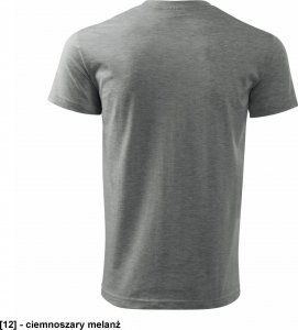 MALFINI Basic 129 - ADLER - Koszulka męska, 160 g/m2 - frost 4XL 45