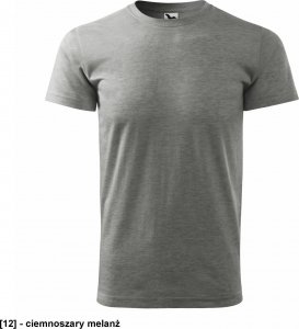 MALFINI Basic 129 - ADLER - Koszulka męska, 160 g/m2 - frost 4XL 46