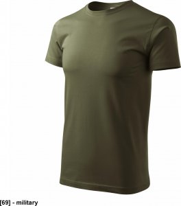 MALFINI Basic 129 - ADLER - Koszulka męska, 160 g/m2 - frost 4XL 5