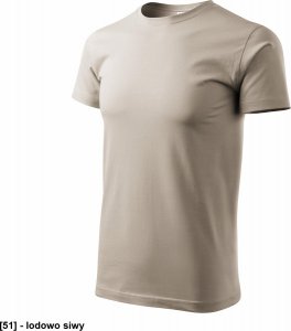 MALFINI Basic 129 - ADLER - Koszulka męska, 160 g/m2 - frost M 62