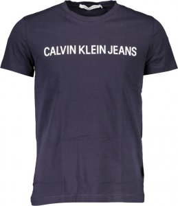 Calvin Klein CALVIN KLEIN T-SHIRT Z KRÓTKIM RĘKAWEM MĘSKI NIEBIESKI XL 1